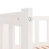 vidaXL Sof&aacute;-cama com gavet&atilde;o 80x200 cm madeira de pinho maci&ccedil;a branco