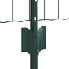 vidaXL Cerca com Poste Verde 0,8 x 25 m A&ccedil;o e PVC