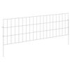 vidaXL Cerca de Jardim com Estacas 48 unid. 95 x 30 cm A&ccedil;o Galvanizado
