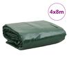 vidaXL Lona 4x8 m 650 g/m² verde