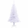 vidaXL &Aacute;rvore de Natal Artificial com 150 LEDs Branco 120 cm PVC e A&ccedil;o