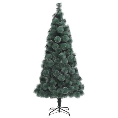vidaXL Árvore Natal artificial c/ luzes LED/bolas 120 cm PVC/PE verde