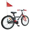 vidaXL Bicicleta Infantil 18 Polegadas para 5-7 anos Preto
