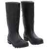 vidaXL Galochas tamanho 41 PVC preto