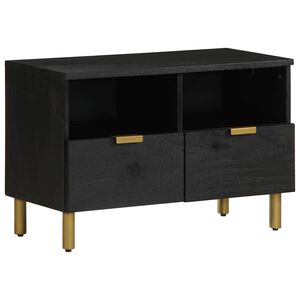 vidaXL M&oacute;vel de TV 70x33x46 cm derivados de madeira preto