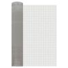 vidaXL Tela de Malha 60 x 1000 cm 6 Mesh A&ccedil;o Inoxid&aacute;vel 201 Prateado