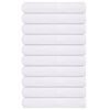 vidaXL Toalhas de sauna FROGN 10 pcs 80x200 cm 360 g/m&sup2; branco