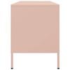 vidaXL M&oacute;vel de TV 100,5x39x50,5 cm a&ccedil;o rosa