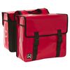 Willex Alforges de bicicleta Tarpaulin 52 L vermelho
