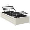 vidaXL Estrutura de Cama El&eacute;trica Ajust&aacute;vel Branco 200 x 90 x 33,5 cm