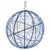 vidaXL Luz de Finial de Natal 750 LED Azul &Oslash; 50 x 52 cm