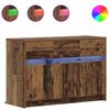vidaXL Gabinete para TV 91 x 34 x 61 cm Madeira antiga