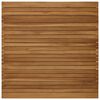 vidaXL Tampo de Mesa 90 x 90 x 3,5 cm Quadrado Madeira de Teca S&oacute;lida