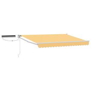 vidaXL Toldo Retr&aacute;til El&eacute;trico Areia 2,5 x 2 m