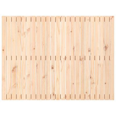 vidaXL Cabeceira de parede 146,5x3x110 cm madeira de pinho maciça