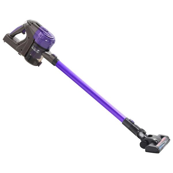 vidaXL Aspirador Ajust&aacute;vel Roxo 23.5 x 23 x 112.5 cm Alum&iacute;nio