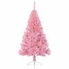 vidaXL &Aacute;rvore de Natal Artificial Pr&eacute;-iluminada Rosa 120 cm PVC