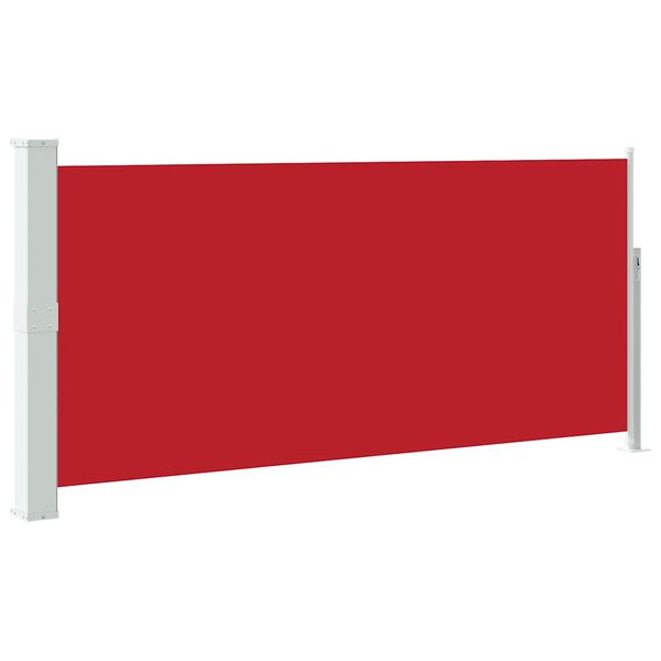 vidaXL Toldo lateral retr&aacute;til 140x300 cm vermelho