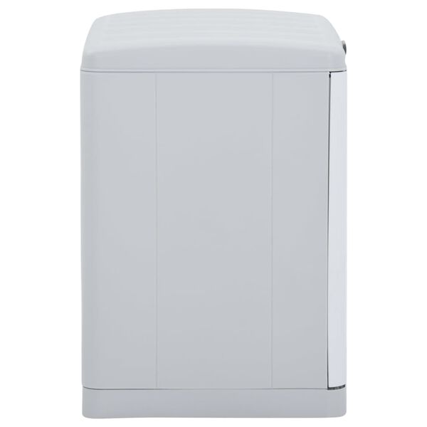 vidaXL Caixote de separa&ccedil;&atilde;o de res&iacute;duos 20 L 40x30x40 cm branco