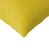 vidaXL Travesseiros de Sof&aacute; 2 pcs Amarelo 120 x 40 cm