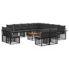 vidaXL Conjunto de Sof&aacute;s para Exterior 14 unid. 13 lugar