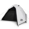 vidaXL Tenda de campismo c&uacute;pula p/ 3 pessoas opaca imperme&aacute;vel branco