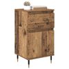 vidaXL Buffet com gaveta Madeira Antiga 40 x 35 x 70 cm