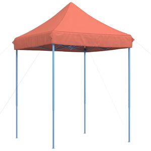 vidaXL Tenda para festas pop-up dobr&aacute;vel 200x200x306 terracotta