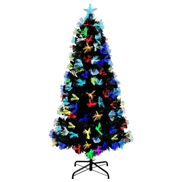 vidaXL Árvore de Natal Artificial Verde 120 cm PVC