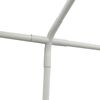 vidaXL Tenda de festa 12 x 6 m branco