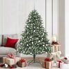 vidaXL &Aacute;rvore de Natal Artificial Verde 180 cm PVC, Pl&aacute;stico e A&ccedil;o