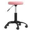 vidaXL Cadeira de jantar veludo rosa