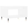 vidaXL Mesa de centro 60x50x40 cm derivados de madeira branco