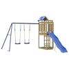 vidaXL Conjunto de brincar para exterior madeira de pinho impregnada