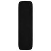 vidaXL Tapetes antiderrapantes retang. p/ escadas 15pcs 75x20 cm preto
