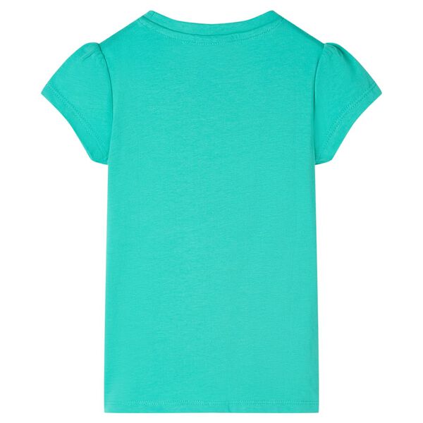 T-shirt infantil menta 104