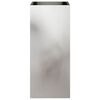 vidaXL Vaso/floreira 32x29x75 cm a&ccedil;o inoxid&aacute;vel prateado