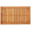 vidaXL Conjunto de Sof&aacute; de Jardim 4 pcs Castanho 120 x 65,5 x 79 cm