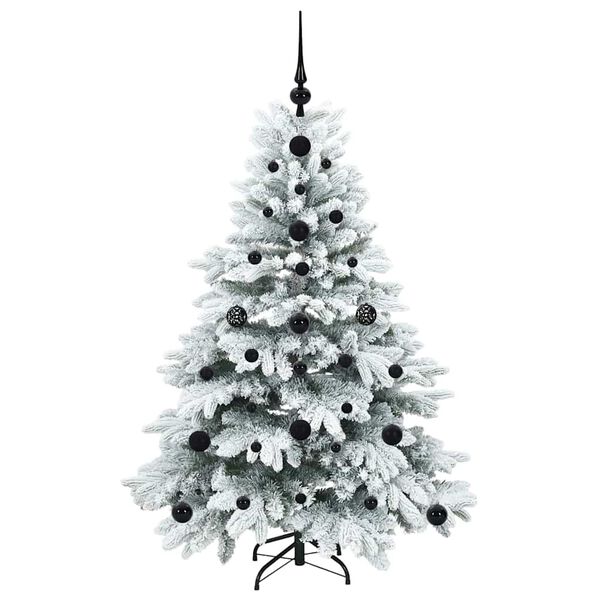 vidaXL &Aacute;rvore de Natal Artificial com 150 LEDs Branco 120 cm PE e PVC