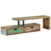 vidaXL Suporte de TV (118-200)x30x40 cm Madeira Maci&ccedil;a Reciclada