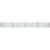 vidaXL Cerca de malha de arame com flange 0,8x10 m verde