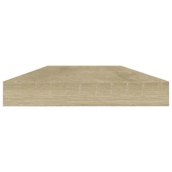 vidaXL Prateleiras 4 pcs 40x10x1,5cm derivados madeira carvalho sonoma