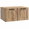 vidaXL Gabinete de TV de Parede Carvalho Arttisan 59,5 x 41 x 30 cm