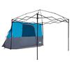vidaXL Conjunto de Tenda de Camping 2 pcs Azul Tafet&aacute; e Tecido