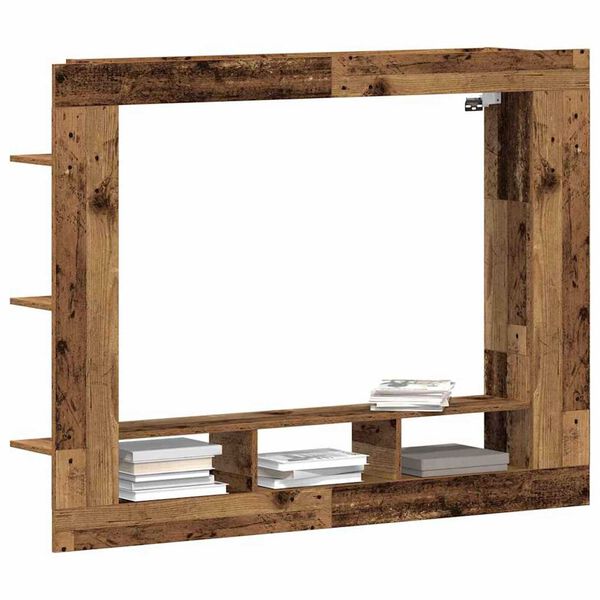 vidaXL Gabinete para TV Madeira antiga 152 x 22 x 113 cm