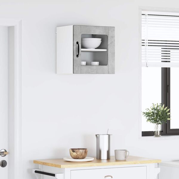 vidaXL Arm&aacute;rio de Cozinha Cinzento 40 x 31 x 40 cm Madeira processada