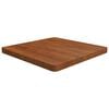 vidaXL Tampo mesa quadrado 60x60x4 cm carvalho tratado castanho-escuro