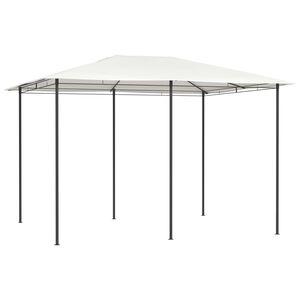 vidaXL Gazebo 3x4x2,6 m 160 g/m&sup2; cor creme