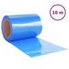 vidaXL Cortina de porta 300 mm x 2,6 mm 10 m PVC azul