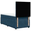 vidaXL Cama boxspring com colch&atilde;o 90x200 cm veludo azul